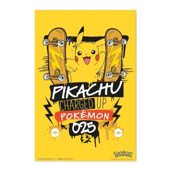 Poster Pikachu street