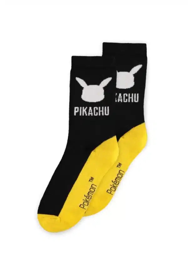 Pack de 2 paires de chaussettes Pikachu & Pokéball – Image 3