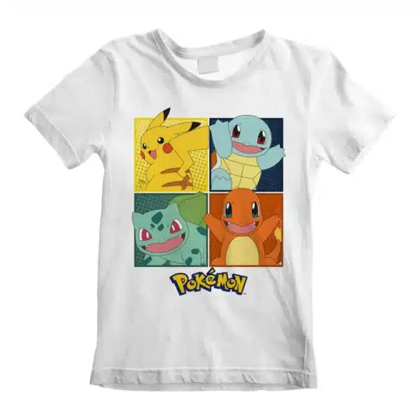 Tee-shirt enfant Pokémon squares