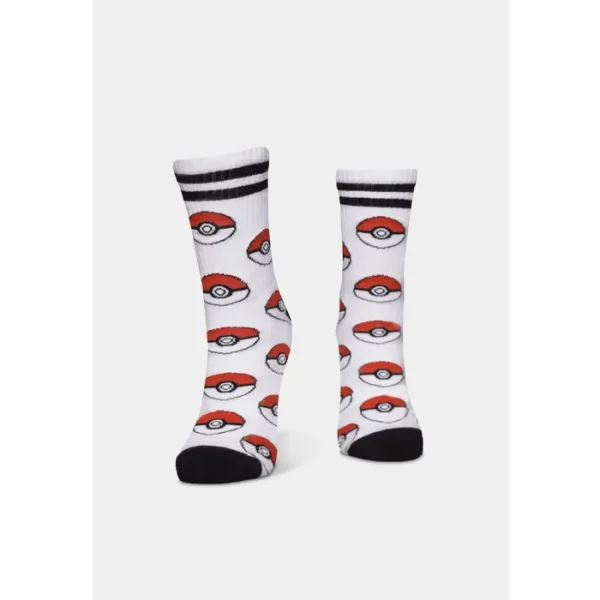 Pack de 3 paires de chaussettes Pokéball – Image 3
