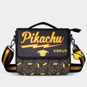 Sac en bandoulière en simili-cuir Pikachu