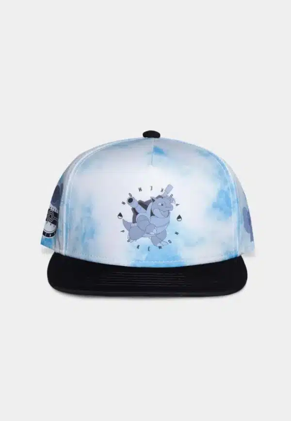 Casquette snapback Tortank, Carabaffe et Carapuce