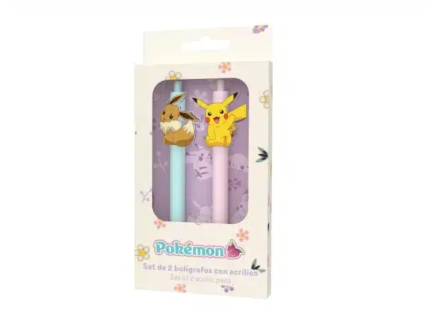 Set de 2 stylos à bille collection Flower
