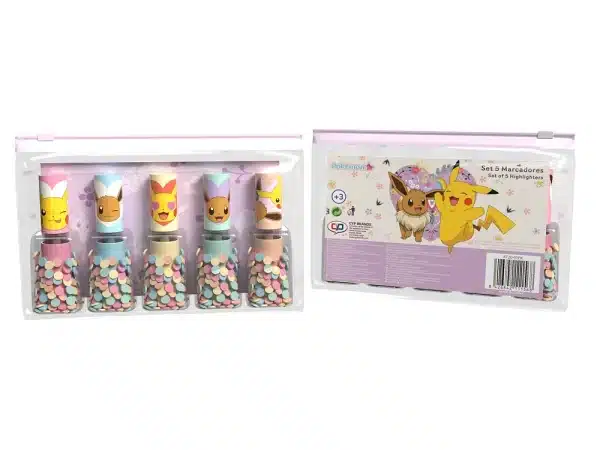 Set de 5 surligneurs collection Flower – Image 2