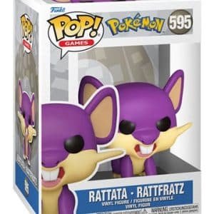 Figurine POP 9 cm : Rattata (N°595)