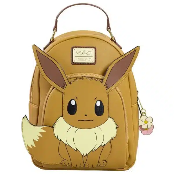 Mini sac à dos Loungefly Évoli marron