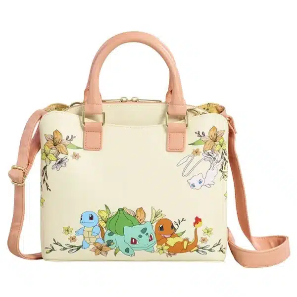 Sac bandoulière Loungefly Mew & starters de Kanto