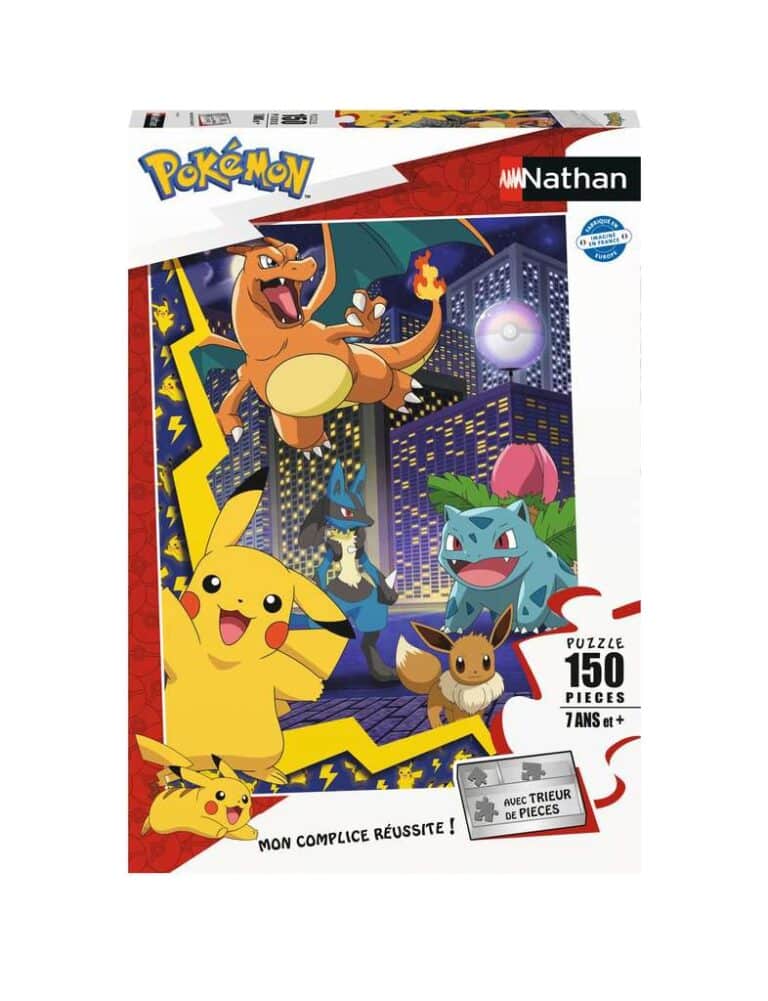 Puzzle la ville des Pokémon (150 pièces)
