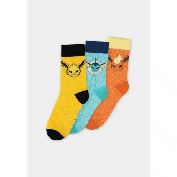 Pack de 3 paires de chaussettes : Aquali, Pyroli et Voltali