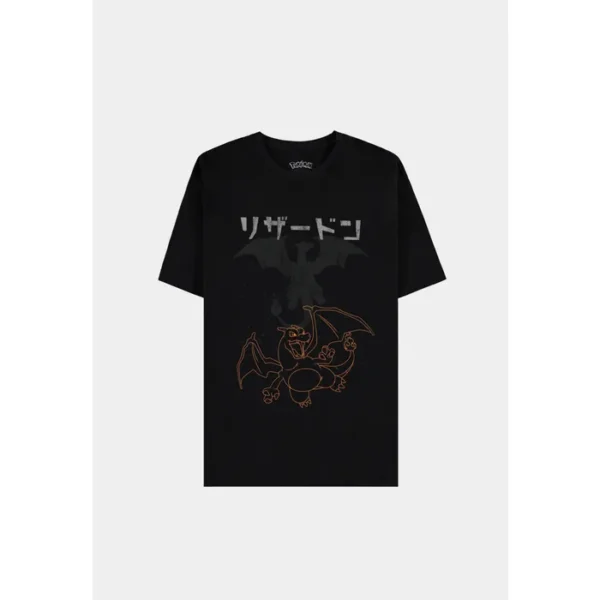 Tee-shirt Dracaufeu ombre