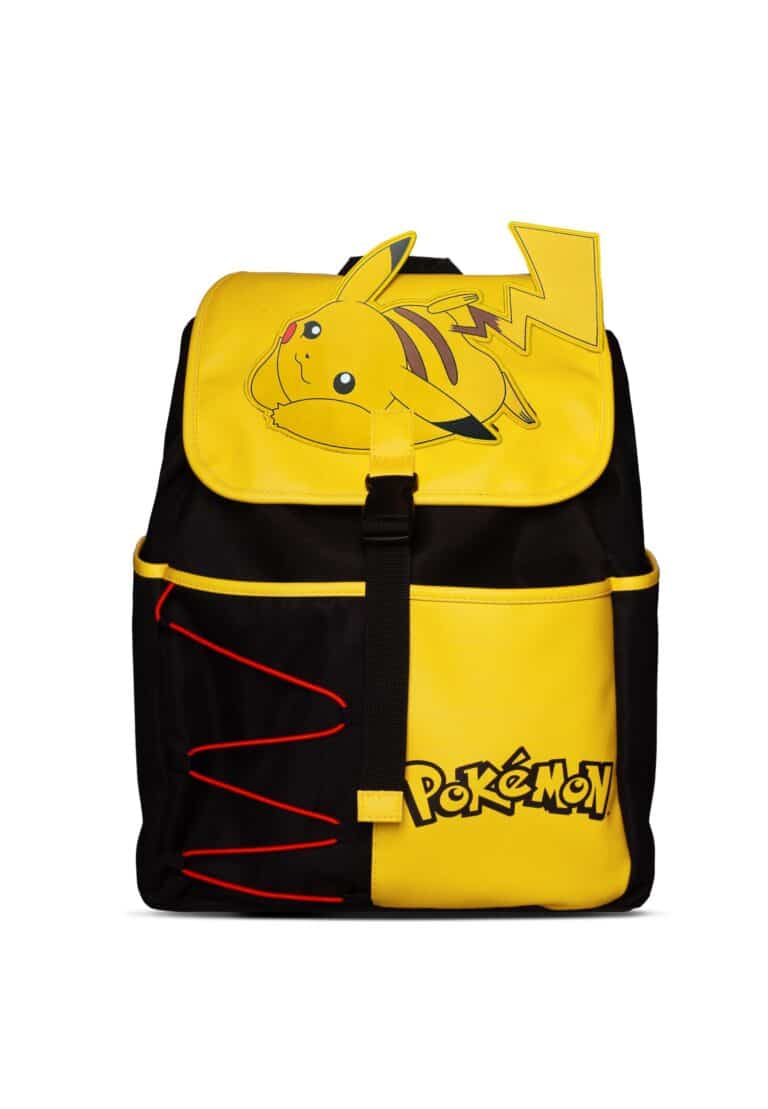 Sac à dos Pikachu jaune & noir