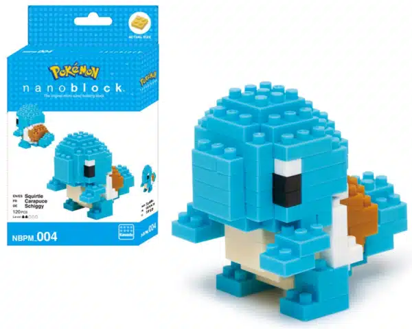 Figurine Nanoblock Carapuce (10 cm)