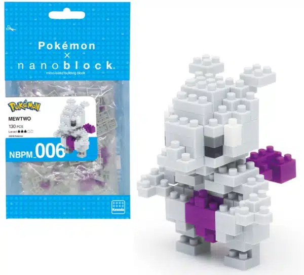 Figurine Nanoblock Mewtwo (10 cm)