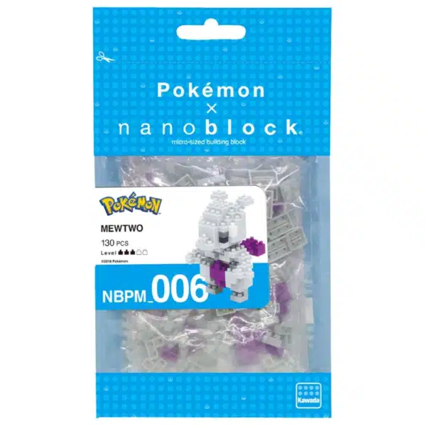 Figurine Nanoblock Mewtwo (10 cm) – Image 2