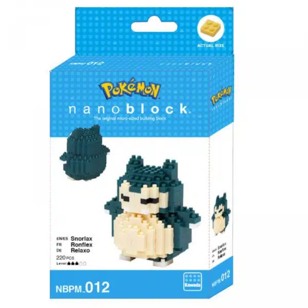 Figurine Nanoblock Ronflex (10 cm) – Image 2
