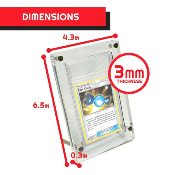 Protection acrylique pour cartes gradées – Image 3