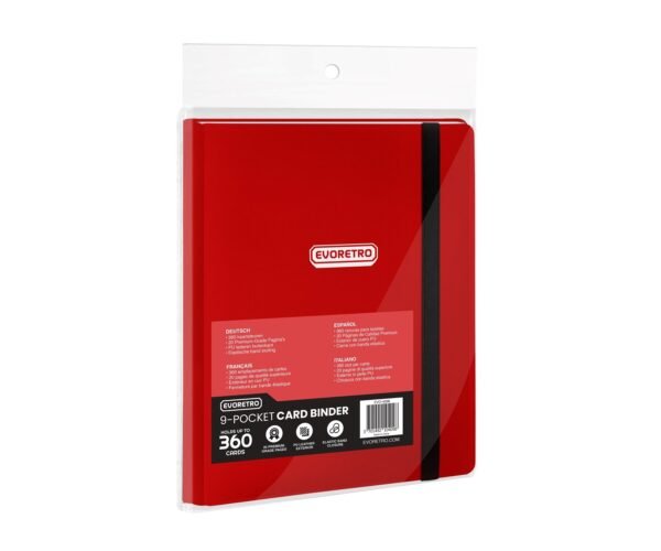 Binder à élastique 360 cartes EVORETRO