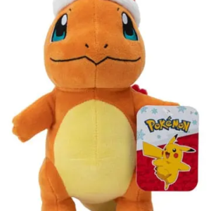 Peluche Salamèche de Noël 20 cm