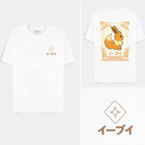 POKEMON_TEE-SHIRT LOOSE FIT EVOLI_LE REPAIRE DE LEXIE