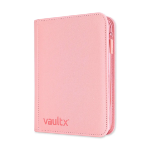 Binder Vault X rose pâle 4 poches - 160 cartes
