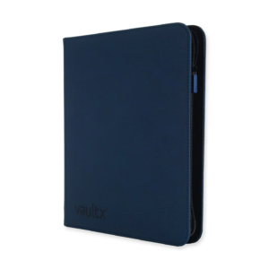 COTE BINDER ZIPPE VAULTX BLEU ROYAL_624 CARTES_12 CASES_LE REPAIRE DE LEXIE