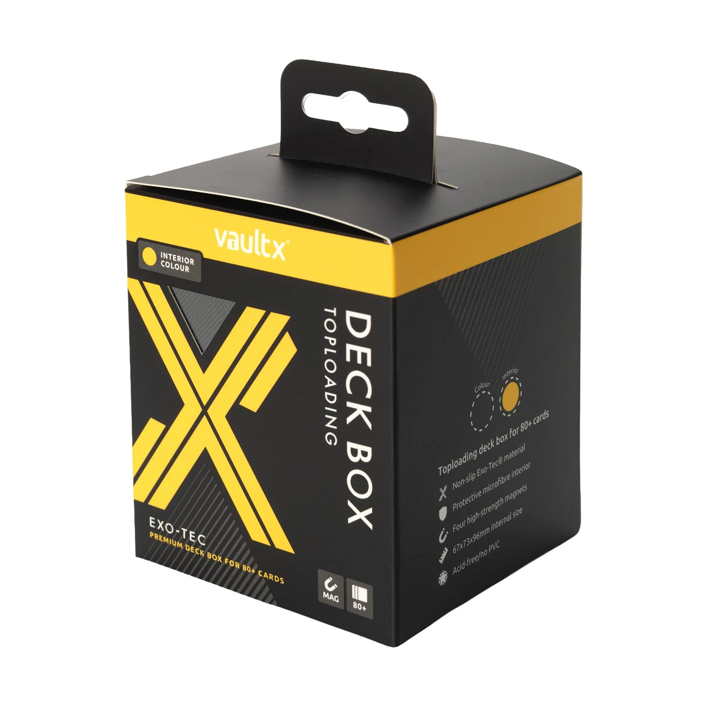 Deck Box Vaultx noir & jaune – Image 2