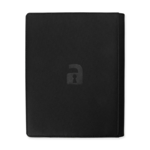 DERRIERE BINDER A SANGLE VAULTX_NOIR_360 CARTES_9 CASES_LE REPAIRE DE LEXIE