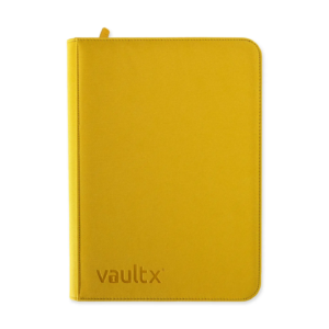 Binder zippé Vault X jaune - 360 cartes