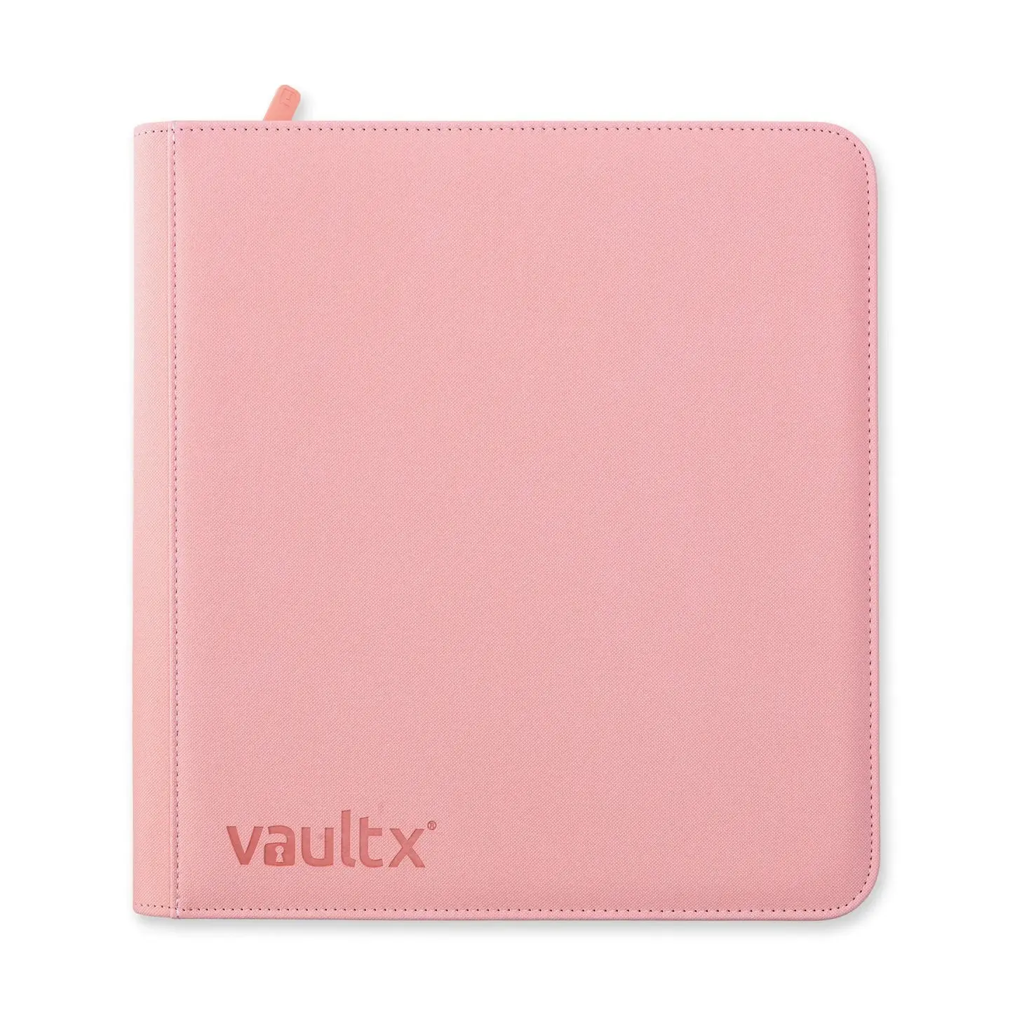 Binder zippé Vault X rose pâle - 480 cartes