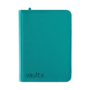 Binder zippé Vault X bleu océan - 360 cartes