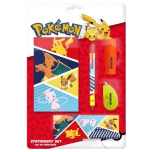 Set de papeterie 5 pièces avec bloc note
