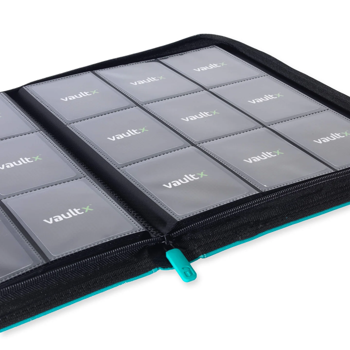 Binder zippé Vault X bleu océan - 360 cartes – Image 4