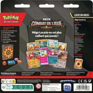 POKEMON_DERRIERE DECK DE COMBAT MEGA LUCARIO_MAI 2026_LE REPAIRE DE LEXIE