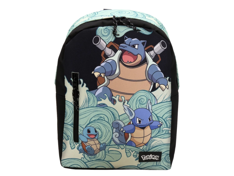 Sac à dos Carapuce, Carabaffe et Tortank